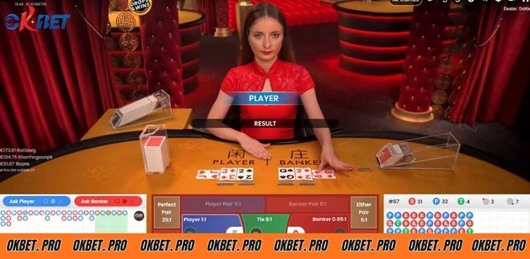 what is live casino game OKBET